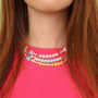 Crea collane uniche e lacci da sneakers con perline in acrilico alfabeto