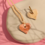 Realizza orecchini, collane e bracciali unici con cuore di ceramica greca DQ
