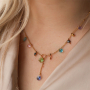 Creare collane stile statement con ciondoli in vetro zirconia