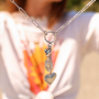 Crea collane e bracciali divertenti con i ciondoli a cuore in acciaio inossidabile