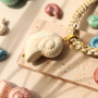Libera la tua creativit&agrave; con perline di ceramica greca DQ a conchiglia