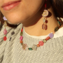 Design colorati con perline in vetro ceco