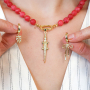 Crea gioielli trendy con ciondoli in metallo TQ ottone