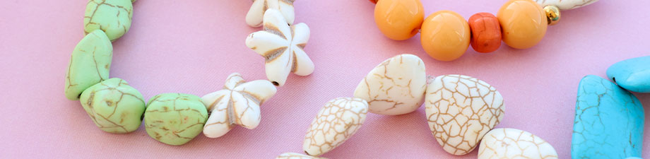 Meravigliosa collezione di perline in ceramica