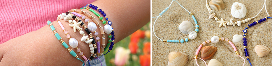 Nuova collezione di cavigliere & braccialetti